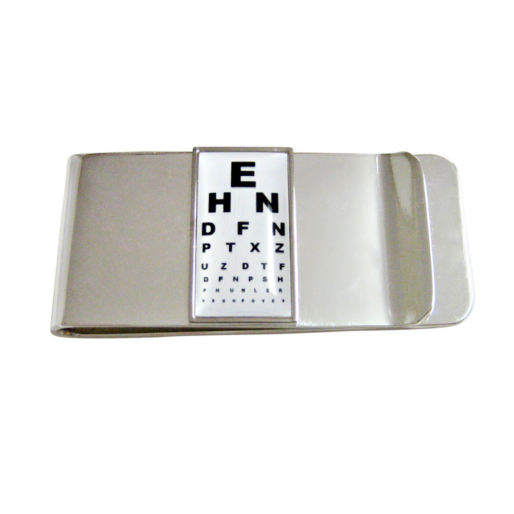 Rectangular Optometrist Money Clip - image 1